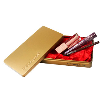 Maybelline New York Confezione Natale Mascara + Matita + Lucidalabbra