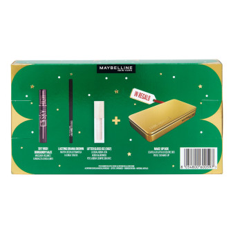Maybelline New York Confezione Natale Mascara + Matita + Lucidalabbra