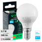 V-Tac Pro VT-1804 Lampadina LED E14 3,7W MiniGlobo P45 SMD Chip Samsung - SKU 8042 / 8043 / 8044