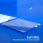 Immagine 2 - Nastro Biadesivo Extraforte Trasparente Multiuso Resistente Non Lascia Segni Riutilizzabile Spessore 1mm - 2 Rotoli da 2cm x 3m
