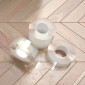 Immagine 6 - Nastro Biadesivo Extraforte Trasparente Multiuso Resistente Non Lascia Segni Riutilizzabile Spessore 1mm - 2 Rotoli da 2cm x 3m