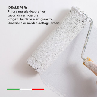 Nastro Carta Mascheratura Pittura e Imbiancatura da 2,5cm x 50m