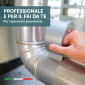 Immagine 3 - Nastro Adesivo Telato Americano Grigio Isolante Impermeabile Professionale Aderenza Multisuperficie - Rotolo da 5cm x 25m