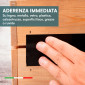 Immagine 2 - Nastro Adesivo Telato Americano Nero Isolante Impermeabile Professionale Aderenza Multisuperficie - Rotolo da 5cm x 25m