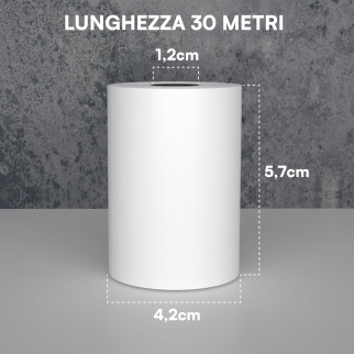 Rotolo Termico Cassa Compatibile Nexi Axerve e Ingenico da 5,7cm x 30m