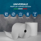 Immagine 3 - Rotolo Termico per Registratori Cassa e POS Fiscale Omologato e Compatibile Nexi Axerve e Ingenico - 10 rotoli da 8cm x 80m