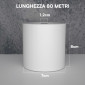 Immagine 4 - Rotolo Termico per Registratori Cassa e POS Fiscale Omologato e Compatibile Nexi Axerve e Ingenico - 10 rotoli da 8cm x 80m