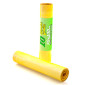 Sacchi Spazzatura Gialli in Plastica HDPE per Rifiuti con Maniglie Tira e Chiudi 110L - Rotolo 10 sacchi da 70x100cm