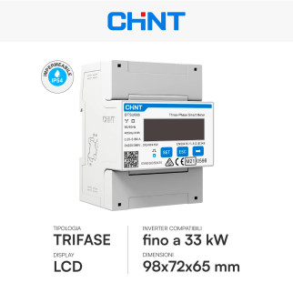 Chint DTSU666 Misuratore Smart per Inverter Deye Trifase
