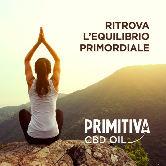 Primitiva Olio CBD 10% Estratto di Canapa Naturale Flacone da 10ml