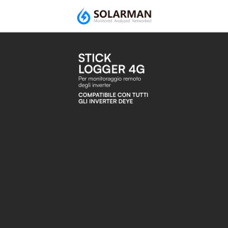 Solarman Stick Logger 4G per controllo Inverter Deye