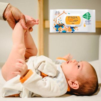 Fria Baby Igiene 70 Salviette Idratanti con Olio di Argan
