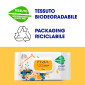 Immagine 4 - Fria Baby Igiene Salviette Detergenti Idratanti Formula Nutri-Milk con Olio di Argan in Tessuto Biodegradabile - 70 Salviette