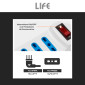 Immagine 4 - Life Multipresa 6 Prese Bipasso con Spina 16A 2P+T 90° Interruttore ON/OFF Cavo 1,5M Colore Bianco - mod. 38.1030116P