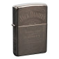 Immagine 1 - Zippo Premium Accendino a Benzina Ricaricabile ed Antivento con Fantasia Jack Daniel's - mod. 49320
