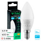 V-Tac Pro VT-268 Lampadina LED E14 6,5W Candela C37 SMD Chip Samsung - SKU 21112 / 21113