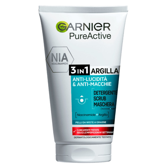 Pure Active Trattamento 3in1 Eucalipto Garnier Pure Active Trattamento 3in1 Eucalipto Garnier
