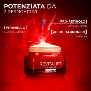 Revitalift Laser X3 Crema Anti-Età Tripla Azione L'Oréal Paris