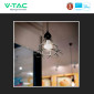 Immagine 6 - V-Tac Pro VT-269 Lampadina LED E14 8,5W Goccia A60 SMD Chip Samsung - SKU 21114 / 21115 / 21116