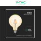 Immagine 7 - V-Tac VT-1956 Lampadina LED E27 6W Globo G125 Filament in Vetro Ambrato - SKU 214473