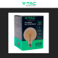 Immagine 9 - V-Tac VT-1956 Lampadina LED E27 6W Globo G125 Filament in Vetro Ambrato - SKU 214473