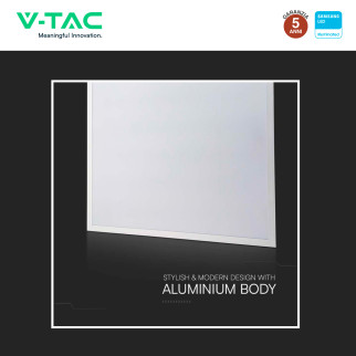 VT-61036 Pannello LED Samsung SMD Quadrato 60x60 36W Incasso Driver