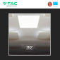 Immagine 11 - V-Tac VT-61036 10 Pannelli LED Quadrati 60x60 36W SMD Chip Samsung da Incasso con Driver - SKU 23624 / 23625