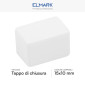 Immagine 2 - Elmark Tappo di Chiusura per Canaline Passacavi 15x10mm in Plastica Bianca - mod. 56215106