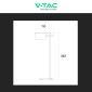 Immagine 10 - V-Tac VT-10115 Lampada LED Doppia Sorgente Magnetica 2,5W + 0,5W Touch Dimmerabile Changing Color CCT 3in1 - SKU 23410 / 23411