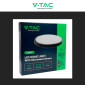 Immagine 13 - V-Tac VT-8630 Plafoniera LED Rotonda 36W SMD IP44 con Sensore di Movimento e Crepuscolare Colore Nero - SKU 76711
