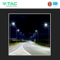 Immagine 4 - V-Tac VT-139ST Lampada Stradale LED 100W SMD Chip Samsung Lampione IP65 Colore Grigio - SKU 2120426