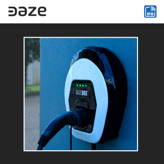 Wallbox 7,4kW Monofase IP55 con Cavo Tipo 2 Bluetooth Wi-Fi Daze