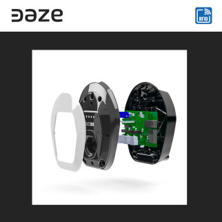 Wallbox 7,4kW Monofase IP55 con Cavo Tipo 2 Bluetooth Wi-Fi Daze