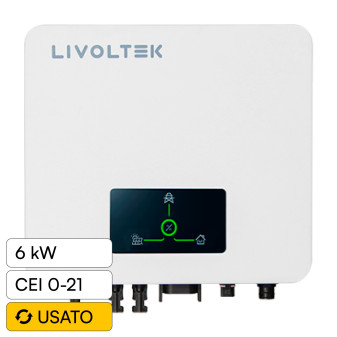 Inverter 6kW Monofase On-Grid / Off-Grid IP65 CEI 0-21 V-Tac