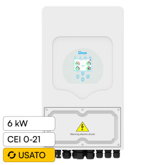Inverter 6kW Monofase On-Grid / Off-Grid IP65 CEI 0-21 V-Tac
