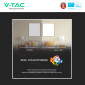 Immagine 8 - V-Tac VT-433 Faretto LED da Binario 33W Track Light COB Chip Samsung Colore Nero con Fascio Luminoso Regolabile - SKU 21372
