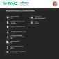 Immagine 6 - Kit Ibrido 14 Pannelli Solari V-Tac 485W + Inverter Monofase 6kW CEI 0-21 + Accumulo + Quadro Elettrico DC + Quadro Chint AC