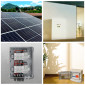 Immagine 11 - Kit Ibrido 14 Pannelli Solari V-Tac 485W + Inverter Monofase 6kW CEI 0-21 + Accumulo + Quadro Elettrico DC + Quadro Chint AC