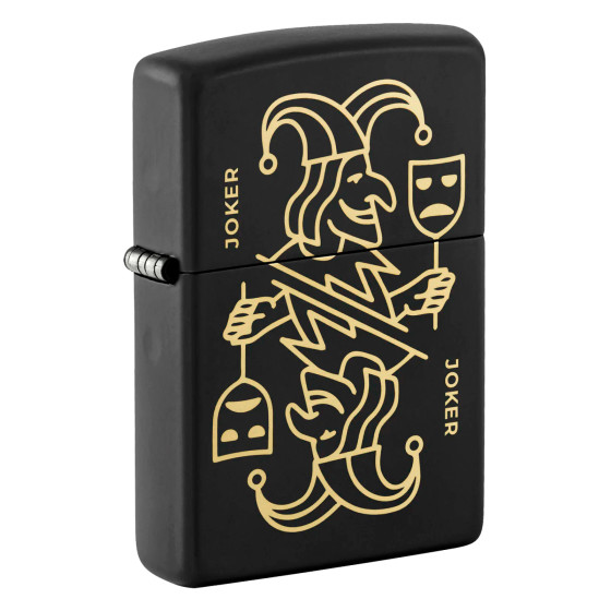 Accendino Zippo mod. 46290 Joker Card Design Accendino Zippo mod. 46290 Joker Card Design
