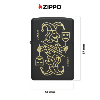 Accendino Zippo mod. 46290 Joker Card Design