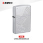 Immagine 2 - Zippo Accendino a Benzina Ricaricabile e Antivento con Fantasia Lined Arrows Design - mod. 46481