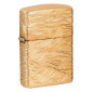 Immagine 1 - Zippo Accendino a Benzina Ricaricabile e Antivento con Fantasia Wavy Pattern Design - mod. 46273