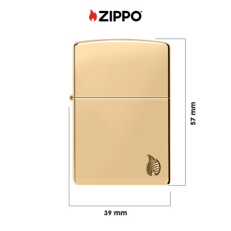 Accendino Zippo mod. 46397 Armor Series Flame