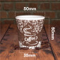 Immagine 3 - Bicchierini da Caffè in Carta Riciclabile con Fantasia Coffee Liberty da 65ml - Confezione da 50 Bicchieri