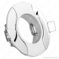Kanlux AKRA CT-DS14PS/N Portafaretto Rotondo da Incasso per Lampadine GU10 e GU5.3 - mod. 4785 [TERMINATO]