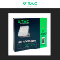 Immagine 11 - V-Tac VT-44053 Faro LED 50W Faretto SMD RGB+W IP65 Dimmerabile con Telecomando Colore Nero - SKU 23463