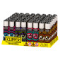 Immagine 1 - Clipper Micro Accendino a Pietrina Piccolo Ricaricabile con Fantasia I See You - Box da 48 Accendini