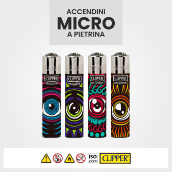 Clipper Micro Accendino a Pietrina I See You 48 Accendini