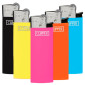 Immagine 1 - Clipper Micro Accendino a Pietrina Piccolo Ricaricabile con Fantasia Fluo Solid - Serie da 5 Accendini