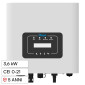 Immagine 1 - V-Tac Deye Inverter Monofase On-Grid 3,6kW IP65 con Display LCD per Impianto Fotovoltaico CEI 0-21 - SKU 11958